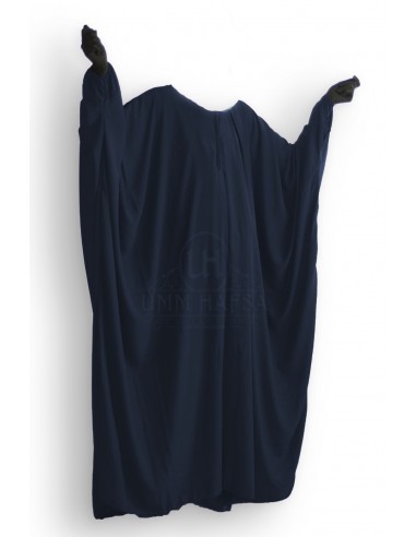 Abaya borboleta Umm Hafsa "Caviary Luxe" - Azul-Abaya Umm Hafsa-Maktaba-Ahloulhadith