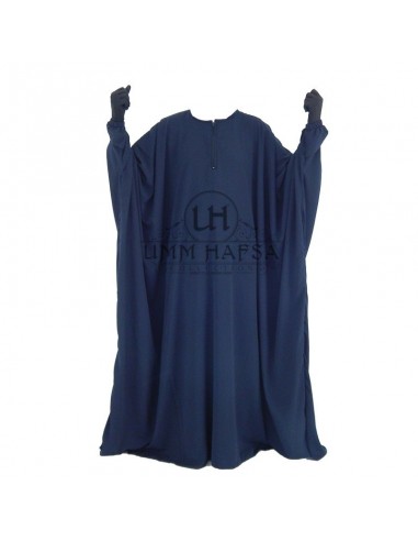 Abaya butterfly Umm Hafsa - Blue-Abaya Umm Hafsa-Maktaba-Ahloulhadith