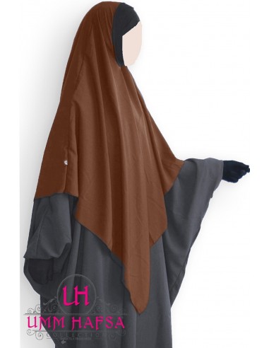 Hijab / Khimar Lycra Umm Hafsa - Kaneel-Hijab/Khimar Umm Hafsa-Maktaba-Ahloulhadith