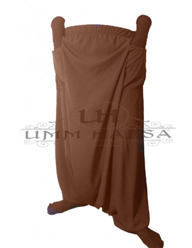 Umm Hafsa pocket saroual - Canela-Saia/Sarouel Umm hafsa-Maktaba-Ahloulhadith