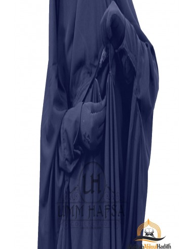 Jilbab de maternidad Umm Hafsa - Azul-Jilbab Umm Hafsa-Maktaba-Ahloulhadith