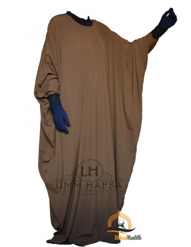Abaya Lycra Umm Hafsa - Kaneel-Abaya Umm Hafsa-Maktaba-Ahloulhadith