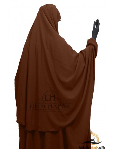 Hijab / khimar Cape Umm Hafsa - Kaneel-Hijab/Khimar Umm Hafsa-Maktaba-Ahloulhadith