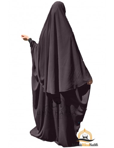 Abaya/hijab set Maryam Umm Hafsa - Taupe-Abaya Umm Hafsa-Maktaba-Ahloulhadith