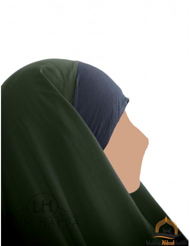 Hijab / Khimar Maryam Umm Hafsa - Caqui-Hijab/Khimar Umm Hafsa-Maktaba-Ahloulhadith