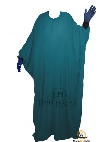 Abaya Maryam Umm Hafsa - Duck Blue-Abaya Umm Hafsa-Maktaba-Ahloulhadith