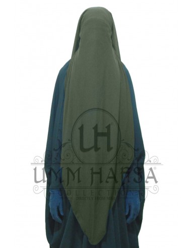 Boné Niqab/Sitar umm hafsa 95cm - Cáqui-Niqab Umm Hafsa-Maktaba-Ahloulhadith
