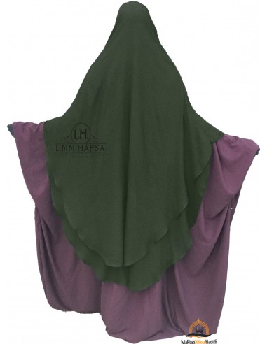 Niqab hafsa 1m70 Umm Hafsa - Kaki-Niqab Umm Hafsa-Maktaba-Ahloulhadith