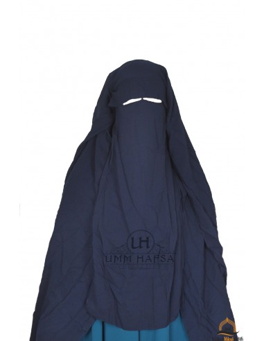 Boné Niqab/Sitar Umm Hafsa 1m25 - Azul-Niqab Umm Hafsa-Maktaba-Ahloulhadith