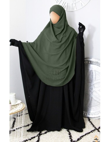 Khimar/Hijab Hafsa by Umm Hafsa - Caqui-Hijab/Khimar Umm Hafsa-Maktaba-Ahloulhadith