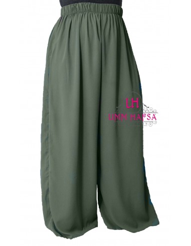 Hafsa saroual by Umm Hafsa - Cáqui-Sarouel Hafsa-Maktaba-Ahloulhadith