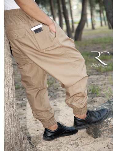 Sarouel Pantalon Chino Rayane 11CH - Beige-Sarouel chino-Maktaba-Ahloulhadith