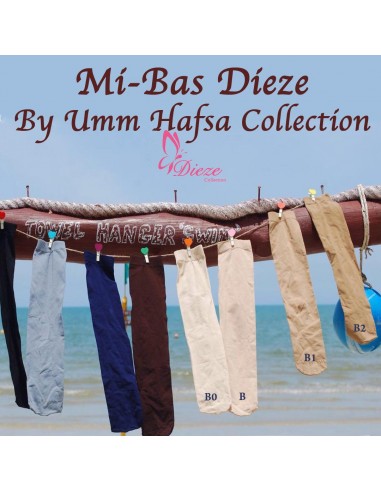 MI-BAS Dieze Opaque umm hafsa - Grau-Mis-Bas Umm Hafsa-Maktaba-Ahloulhadith