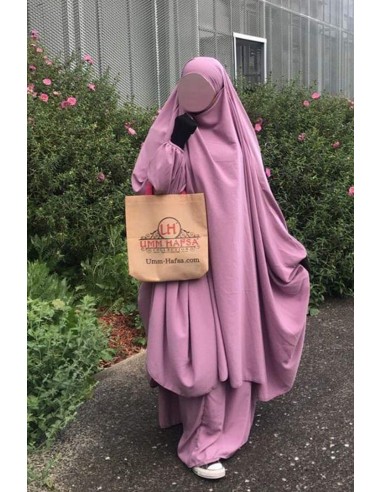 Big jilbab two pieces "JUPE" umm hafsa - Parma-Big jilbab 2 pieces-Maktaba-Ahloulhadith
