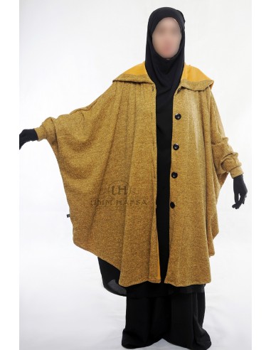 Vest over jilbab Hafsa by Umm Hafsa - honey-VEST OVER JILBAB-Maktaba-Ahloulhadith