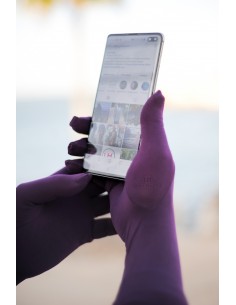 Gant Tactile Umm Hafsa - Prune 2