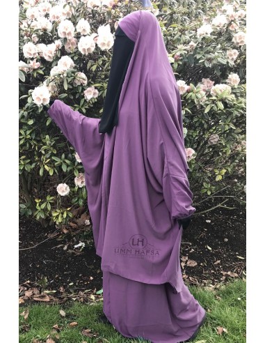 Jilbab 2 Stück Klassisch "Rock" Umm Hafsa - Parma-Klassischer 2-teiliger Jilbab-Maktaba-Ahloulhadith