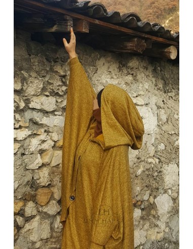 Vest over jilbab Hafsa by Umm Hafsa - honey-VEST OVER JILBAB-Maktaba-Ahloulhadith