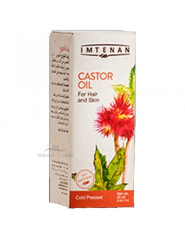 Biberöl (Rizinusöl) imtenan - Flasche: 125 ml-Natürliche Kosmetika-Maktaba-Ahloulhadith