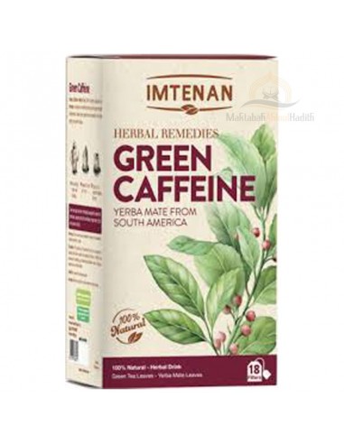 Imtenan 100% natuurlijke groene cafeïne thee - 18 theezakjes-Thee & kruidenthee-Maktaba-Ahloulhadith