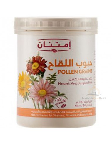 Grãos de pólen comestíveis biológicos de Imtenan - frasco de 150G-Saúde e nutrição-Maktaba-Ahloulhadith