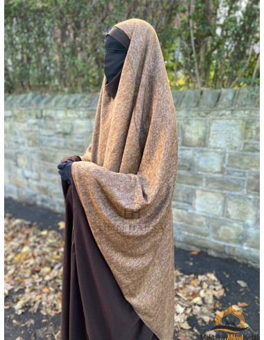 Poncho Khimar Fatima von Umm Hafsa Collection - Zimt-WESTE ÜBER JILBAB-Maktaba-Ahloulhadith