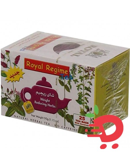 Royal Regime Tea Bantningste 25 tepåsar, naturlig viktminskning