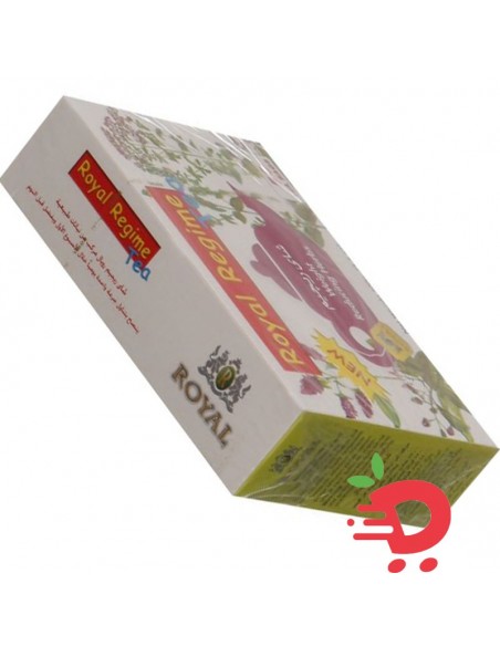 Royal Regime Tea Thé Minceur 50 sachets, perte de poids naturelle