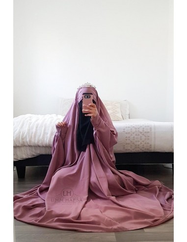 Saudi-arabischer Jilbab a Clips Umm Hafsa - Rosenholz-Jilbab Umm Hafsa-Maktaba-Ahloulhadith