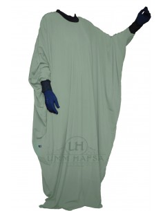 Abaya Lycra Umm Hafsa - Vattengrön