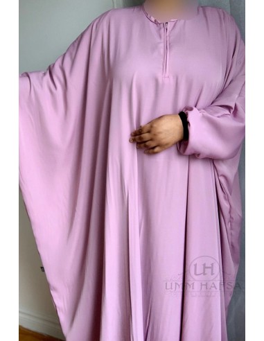 Abaya Maryam Umm Hafsa " Nidha luxe " - Parme-Nidha Luxe Umm Hafsa-Maktaba-Ahloulhadith