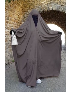 saudischer jilbab a clips Umm Hafsa - Aschbraun