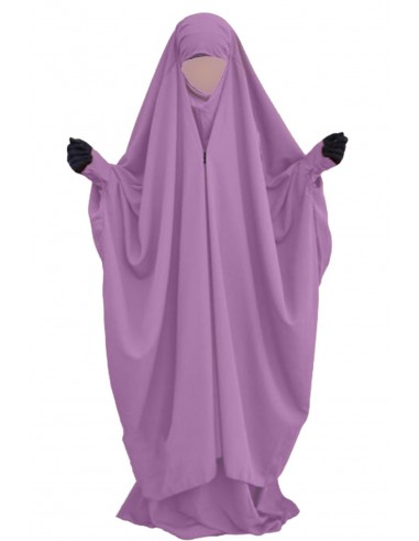 Jilbab 2 pezzi con clip "gonna" Umm Hafsa " Nidha luxe " - Parma-Jilbab Umm Hafsa-Maktaba-Ahloulhadith
