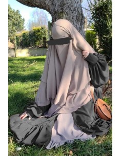 Kim'Abaya Umm Hafsa - Grau