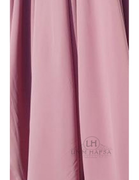 Jilbab grande de duas peças "JUPE" umm hafsa - Pau-rosa