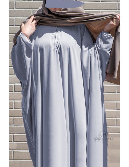 Farfalla Abaya Umm Hafsa - Blu Grigio