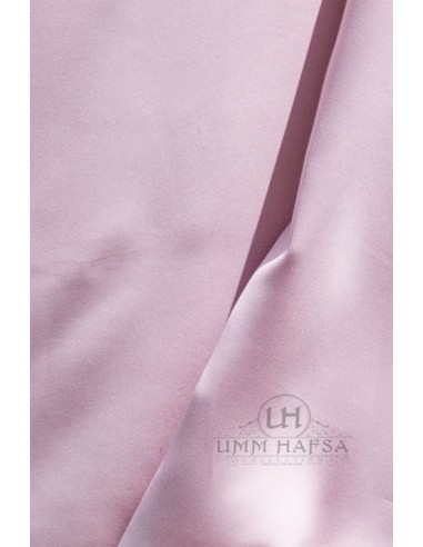 Trekantet Khimar med to lag Umm Hafsa – Pudderrosa-Khimar Umm Hafsa-Maktaba-Ahloulhadith