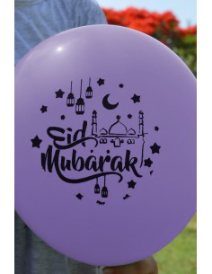 Pack de 12 Ballons - Violet