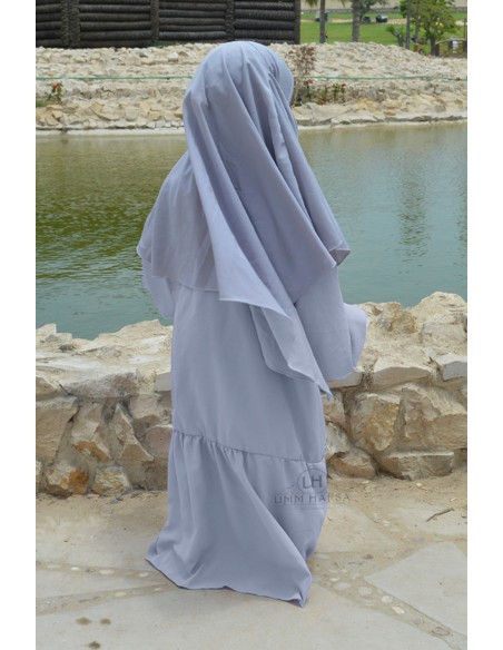Abaya Binti by Umm Hafsa - Bleu Gris