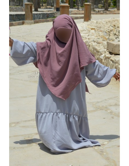 Abaya Binti by Umm Hafsa - Bleu Gris