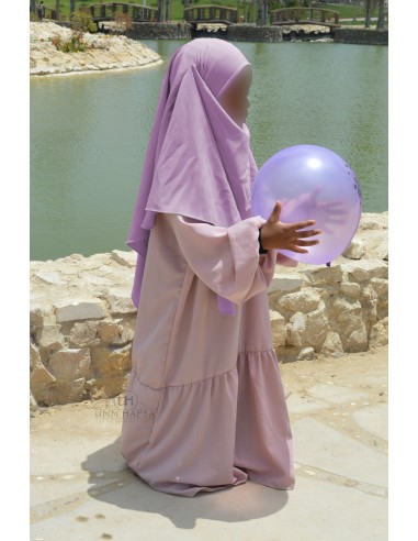 Khimar Binti de Umm Hafsa - Parma-Hijab / Khimar criança-Maktaba-Ahloulhadith