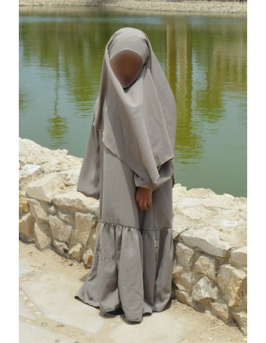 Khimar Binti by Umm Hafsa - Topo-Hijab / Khimar niño-Maktaba-Ahloulhadith