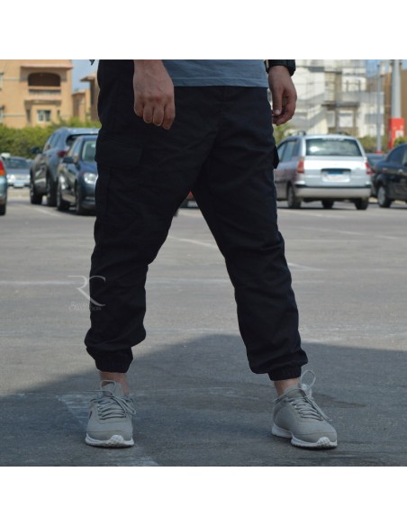 Pantaloni cargo Rayane 22SC Saroual - Nero