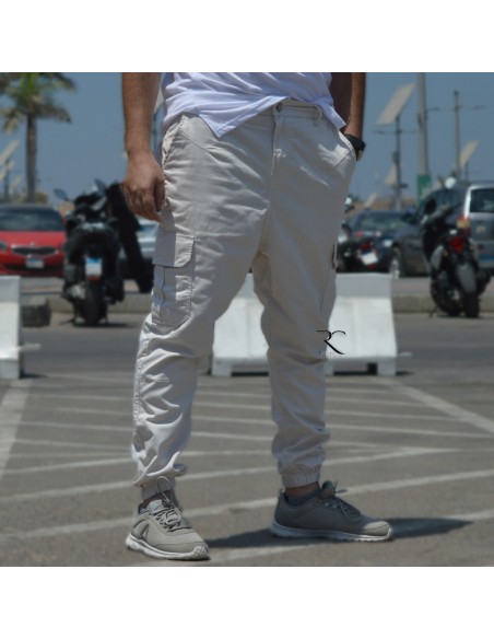 Rayane 22SC Cargo Broek Saroual - Licht Beige