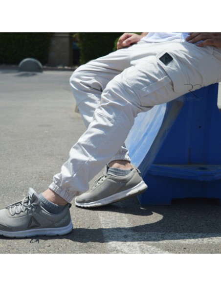 Rayane 22SC Pantaloni cargo Saroual - Beige chiaro