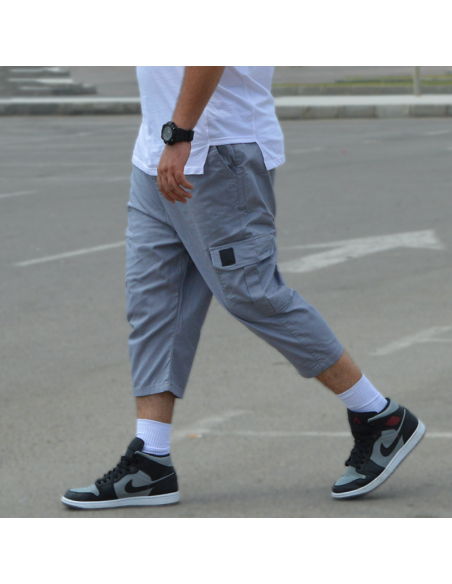 Cargo-Hose Rayane 11PT - Cool Grau