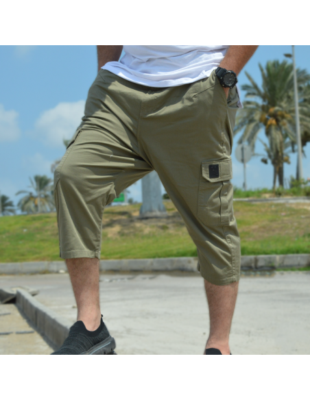 Rayane 11PT Cargo Broek - Khaki