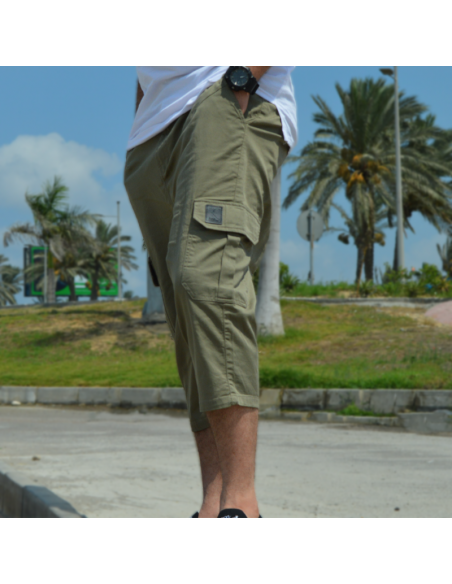 Rayane 11PT Cargo Broek - Khaki