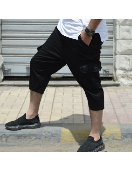 Pantalón corto Rayane 11PT Cargo - Negro