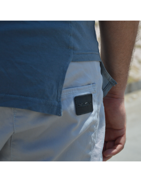 Saroual jogging básico Rayane 11JB - Cinzento claro